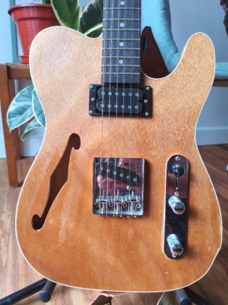 Guitarra Semihueca Tipo Telecaster