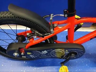 b-twin 16" aluminio roja