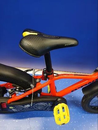 Bicicleta niños 16 pulgadas aluminio Btwin 900 Racing rojo