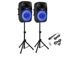 Altavoces Vonyx Bluetooth USB 12 (2 unidades)