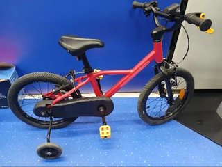 Bicicleta btwin 16" roja