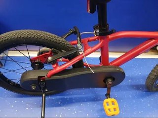 Bicicleta btwin 16" roja