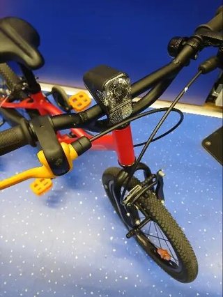 Bicicleta btwin 16" roja