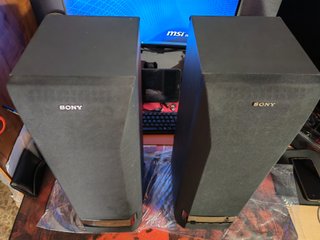 Altavoces Sony SA-VA10 Active Speakers Retro