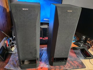 Altavoces Sony SA-VA10 Active Speakers Retro