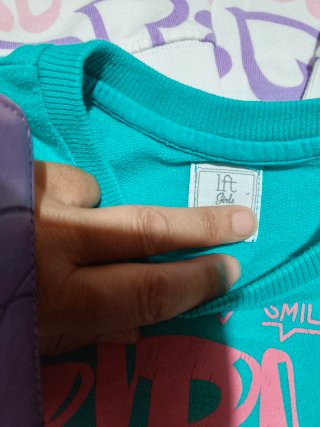 7 jerseys niña talla 9-10