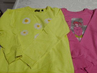 7 jerseys niña talla 9-10