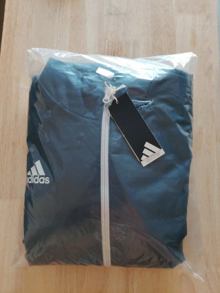 Abrigo Adidas Azul Talla M Nuevo