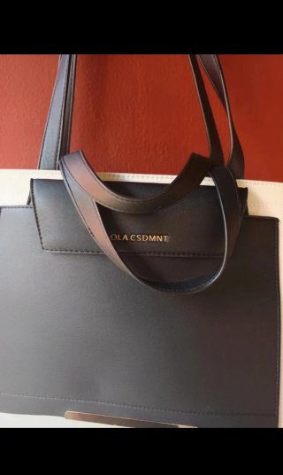 Bolso Lola Casademunt Negro y Arena
