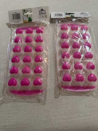 Stampi per cubetti di ghiaccio a forma di cuore