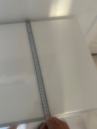 Escritorio IKEA Bestå Burs Blanco Brillo