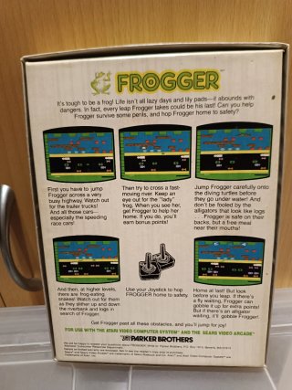 Frogger Atari 2600 de Parker Brothers