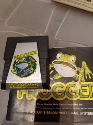 Frogger Atari 2600 de Parker Brothers