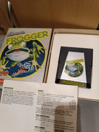 Frogger Atari 2600 de Parker Brothers