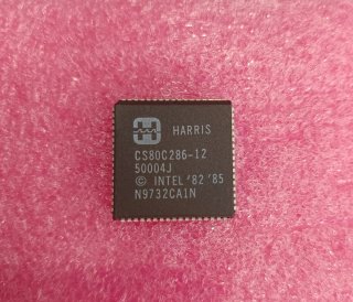 Microprocesador Harris 286 12Mhz