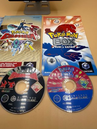 Pokemon Colosseum + Box Gamecube Nintendo