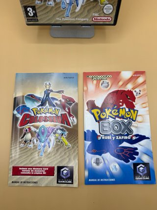 Pokemon Colosseum + Box Gamecube Nintendo