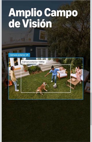 Ring Outdoor Camera 2K Nueva