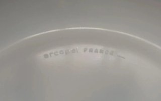 Fuente ovalada Arcopal "Pink Rose"