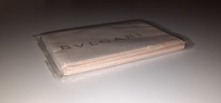 Panno pulizia Bvlgari originale beige