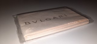 Panno pulizia Bvlgari originale beige