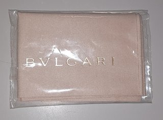 Panno pulizia Bvlgari originale beige
