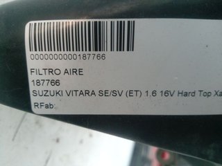 FILTRO AIRE SUZUKI VITARA SE/SV (ET) 1.6 16V Hard Top Xaloc Superlujo