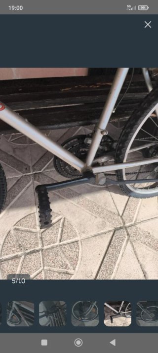 Bicicleta Giraldengo 26 Plata