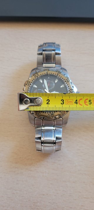 Reloj Cronógrafo LOTUS L26 Caballero Plateado