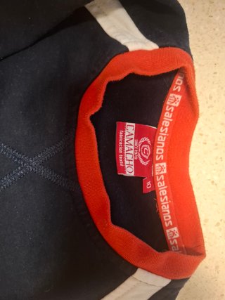 Sudadera uniforme Salesianos Talla 10