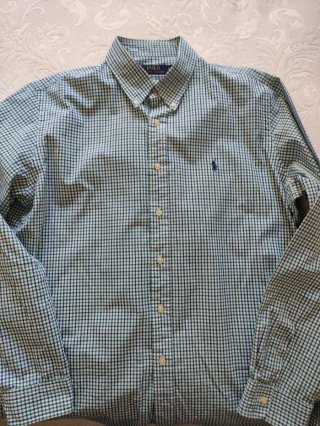 Camisa Polo Ralph Lauren cuadros XL