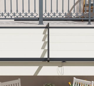 Pérgola 3x3m con Techo Retráctil Beige