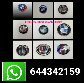 Lote 7 logos BMW 50 Aniversario tapabuje rueda