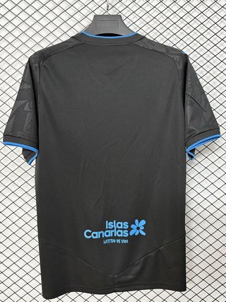 Camiseta Macron Tenerife Negra y Azul