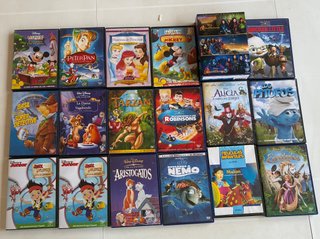 Lote Películas Disney DVD