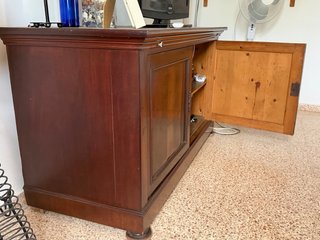 Mueble antiguo TV+ almacenaje