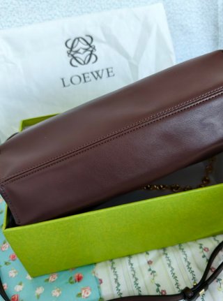 LOEWE Flamenco bolso cuero marrón