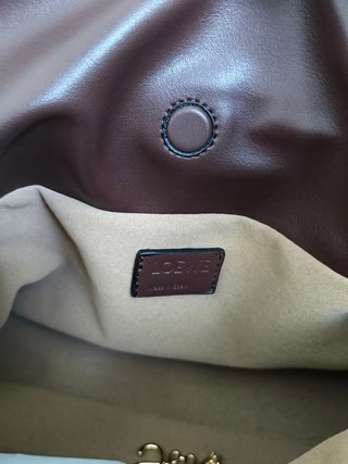 LOEWE Flamenco bolso cuero marrón