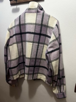 Chaqueta cuadros Shein mujer talla XL