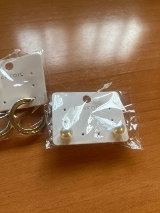 Set Pendientes Parfois Aro y Perla