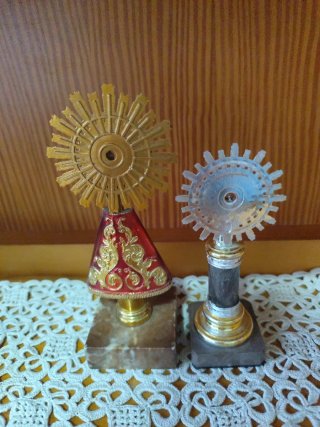 2 Figuras Virgen del Pilar