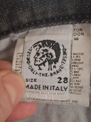 Pantaloni Diesel donna grigi