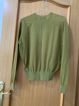 Jersey Zara Mujer Verde Talla S