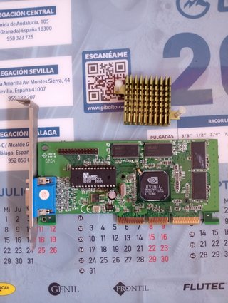 Tarjeta Gráfica NVIDIA RIVA TNT2 M64 AGP
