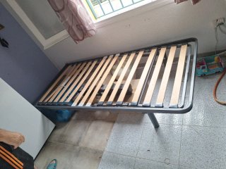 Cama articulada con colchón