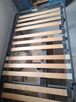 Cama articulada con colchón