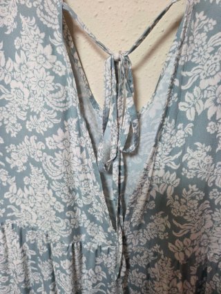 Vestido estampado floral verano