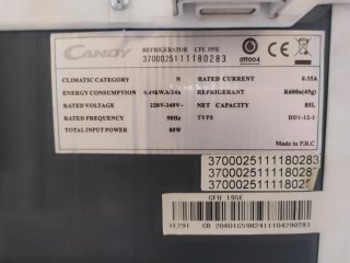 Congelador Candy CFU 195E A+