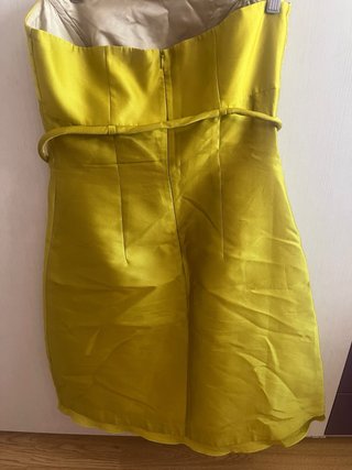 Vestido fiesta OKY-COKY palabra de honor