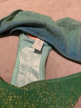 Bikini Women'Secret degradado verde y dorado